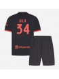 Otroški Nogometna dresi replika AC Milan Mario Gila #34 Tretji 2026-27 Kratek rokav (+ hlače) Otroški Nogometna dresi replika AC Milan Mario Gila #34 Tretji 2026-27 Kratek rokav (+ hlače)